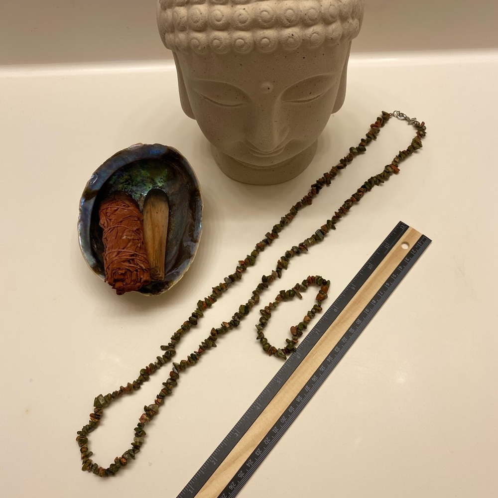 UNAKITE healing stones set